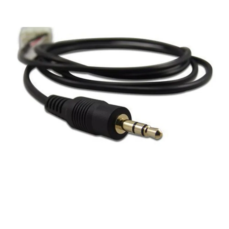 DWCX Новый DIY 3 5 мм AUX CD штекер интерфейсный адаптер кабель для телефона музыкальный