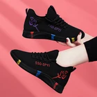 Кроссовки женские с вулканизированной подошвой, уличная Удобная дышащая повседневная обувь, спортивная обувь, Лидер продаж, лето 2021