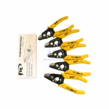5pcs/lot FIS Fiber Stripping pliers F11301T FIS Tri-Hole Fiber Optic Stripper Miller Wire stripper High quality