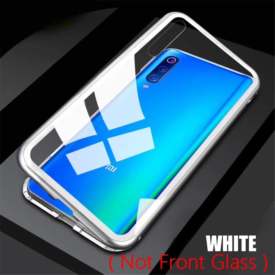 Металлический чехол с магнитной адсорбцией для Xiaomi Redmi mi 9t A3 Lite 9 SE mi CC9E, Задняя стеклянная крышка для Red mi Note 7, чехол Note 6 Pro