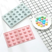 24 cavity food grad mini silicone chocolate molds fondant cake decorating tools for baking diy candy moulds kitchen accessories