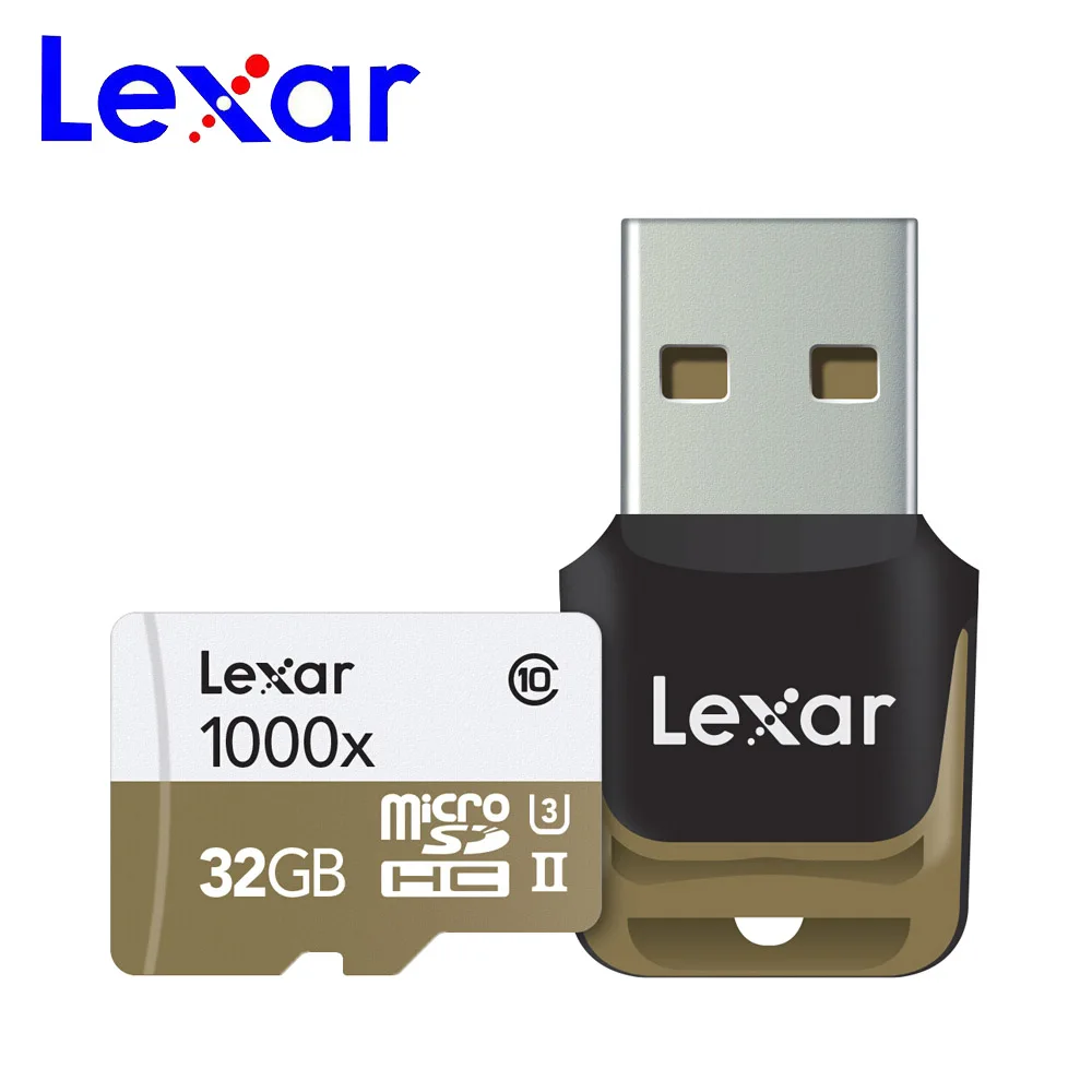 Lexar 1000x Micro SD, 10, 32 ГБ, 64 ГБ, 256 ГБ, micro SDHC, карта памяти tf, карта UHS, Дрон