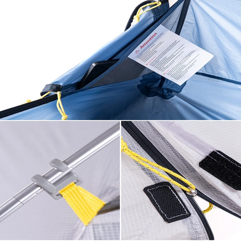Палатка Naturehike Cloud Up Wing 2 Мужская Ультралегкая портативная палатка из нейлона с