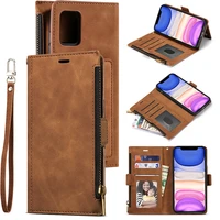 for samsung s20 ultra flip case leather zipper wallet magnetic back funda samsung galaxy s20 s10 plus case s10e s 9 8 cover