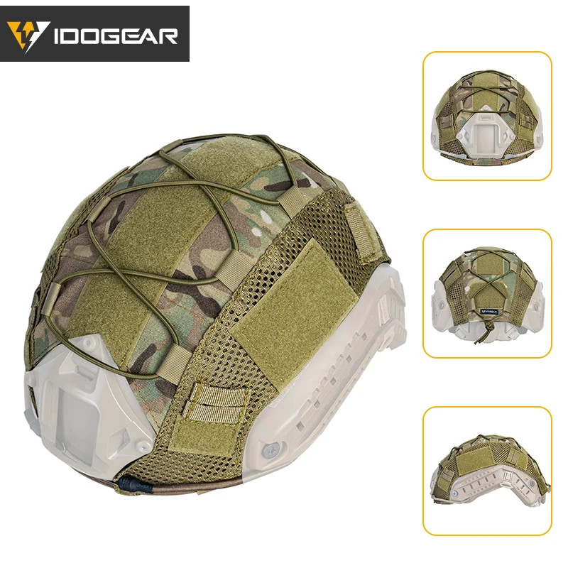 Чехол для шлема IDO GEAR тактический Мультикам Ops Core FAST PJ шлем пейнтбола Wargame Gear CS quick