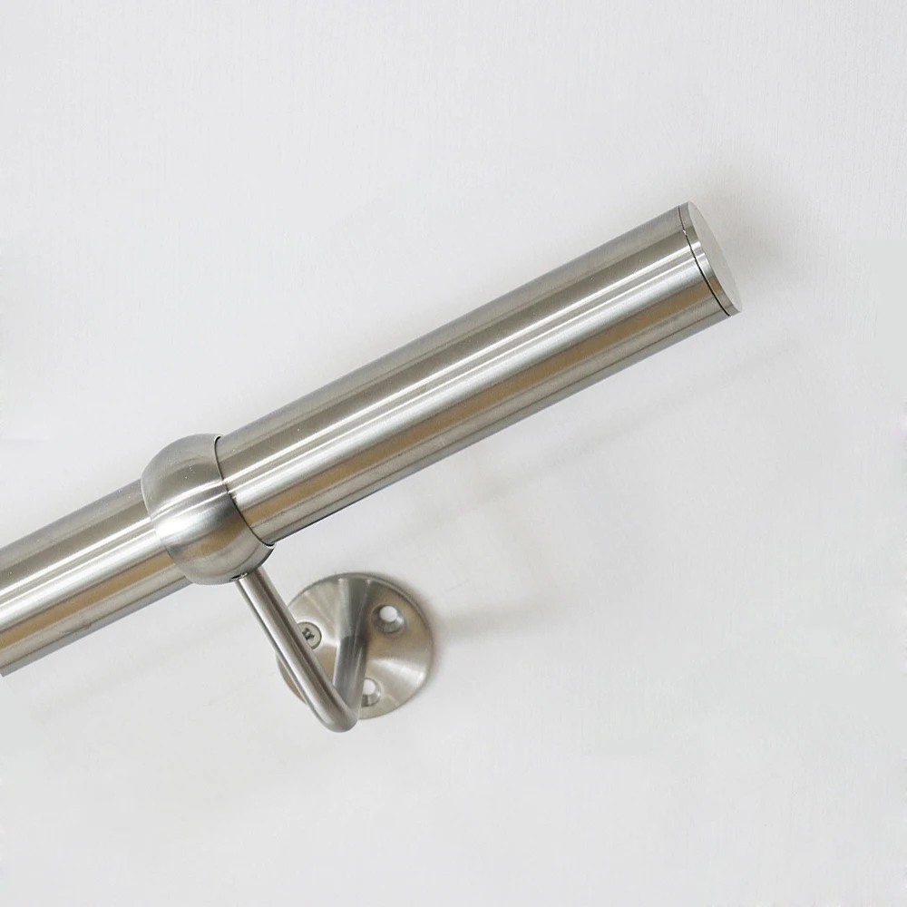 KINMADE настенный лестничный рельс из нержавеющей стали 42 4 мм комплект опорных