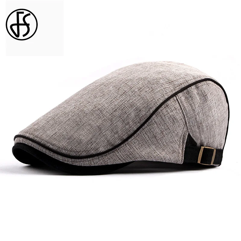 FS 2019 унисекс плоский берет шапка для мужчин и женщин шапки плюща уличный