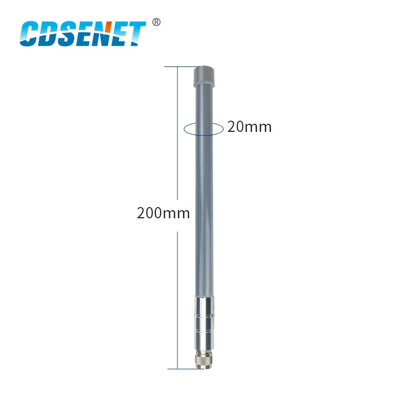 433MHz WIFI Antenna FRP TX433-BLG-20 High Gain 4.0dBi Omnidirectional 100W N-J Interface