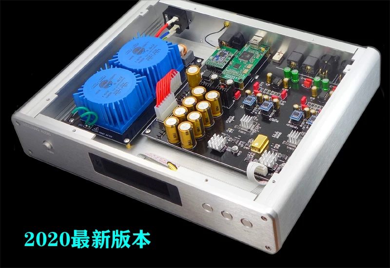 WEILIANG AUDIO DC-300 ultimate dual core ES9038PRO DAC декодер USB интерфейс CSR8675 Bluetooth дистанционное