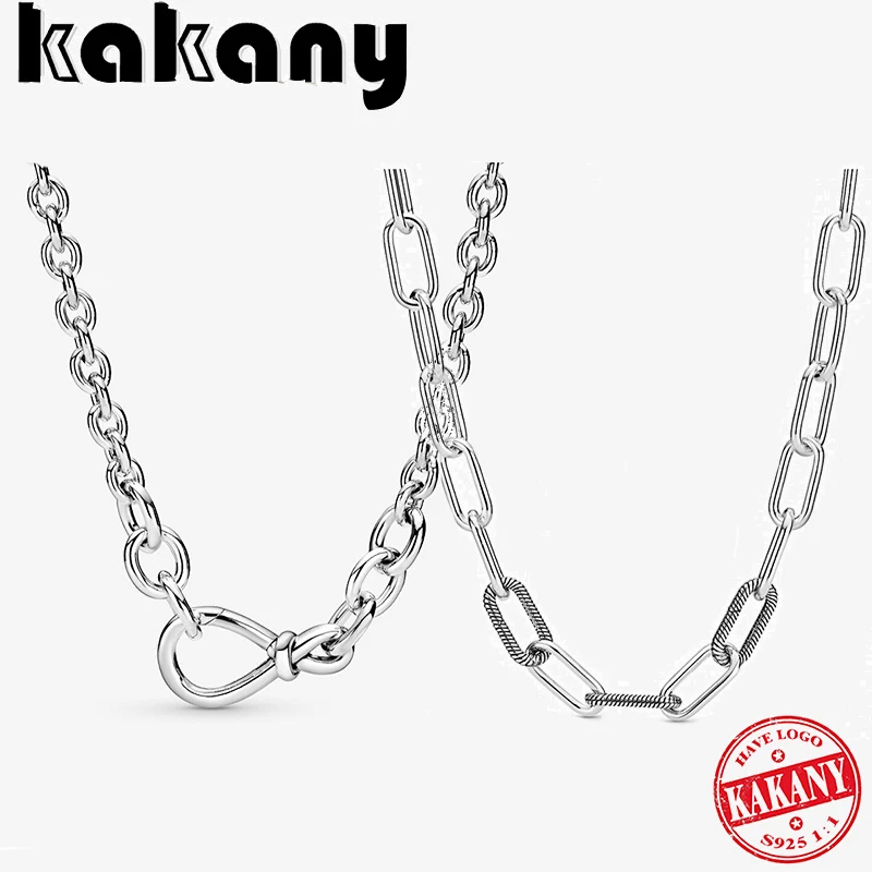 

Женское ожерелье из серебра 2020 пробы, с цепочкой с неограниченным символом