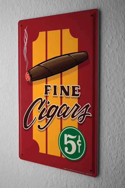 

Табачная Жестяная Табличка для декорирования сигар