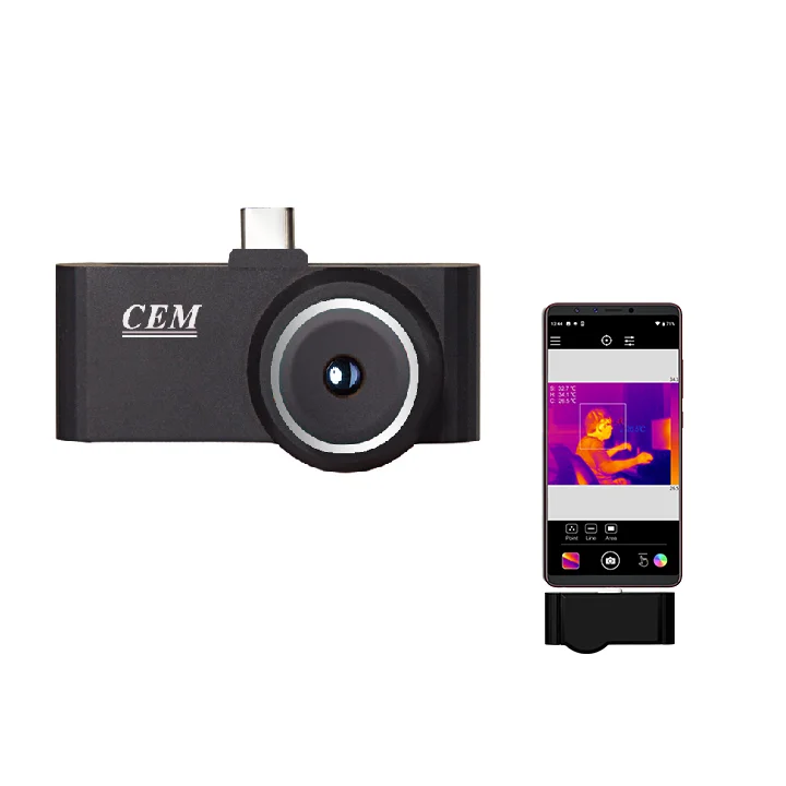 

CEM T-10 Smart Phone Infrared Optics Heat IR Cheap Best Thermal Imaging Camera Prices Android China Thermal Imager Diagnostic
