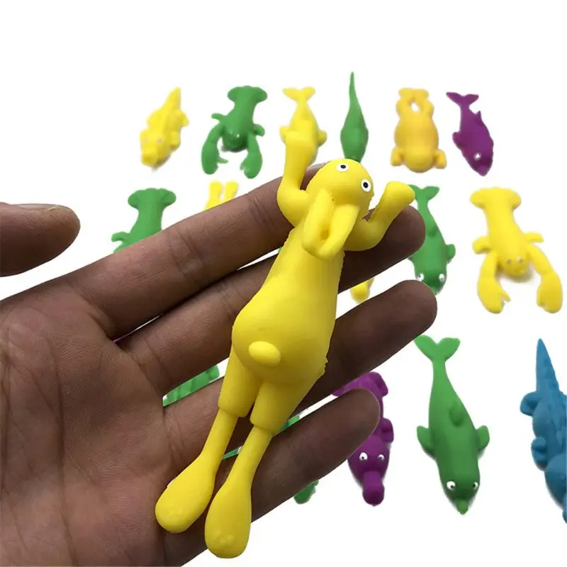 Дропшиппинг 1 штука Новинка забавная катапульта Рогатка животные игрушки Дети