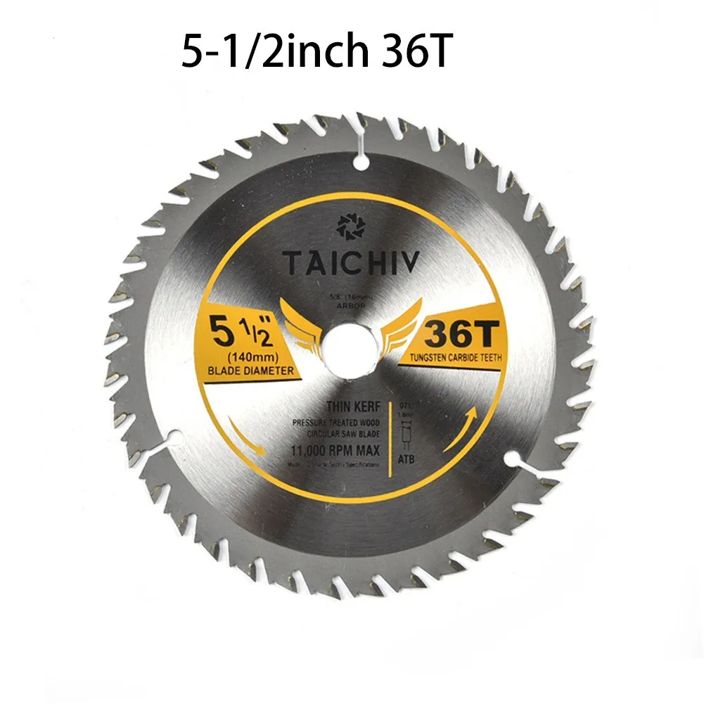 

Wood 2pcs YG6 Base Circular 5-1/2\\\\\\\" 36T 50 Steel 6-1/2\\\\\\\" 24T Accessories