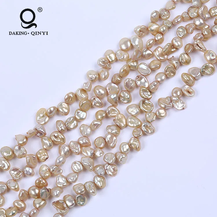 Ювелирные изделия Daking пряди из натурального пресноводного жемчуга цвета