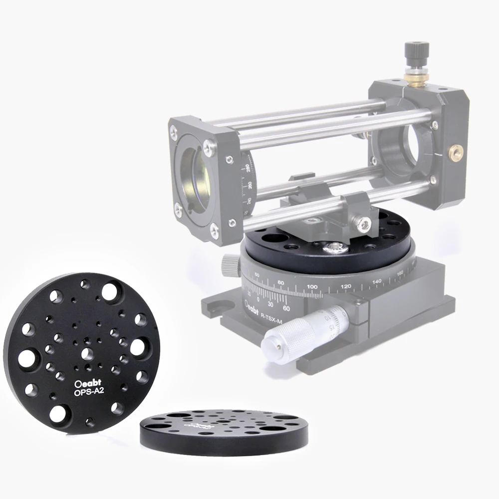 

OPS-A2 round conversion board universal base post clamp cage structure for 360 degree continuous rotation