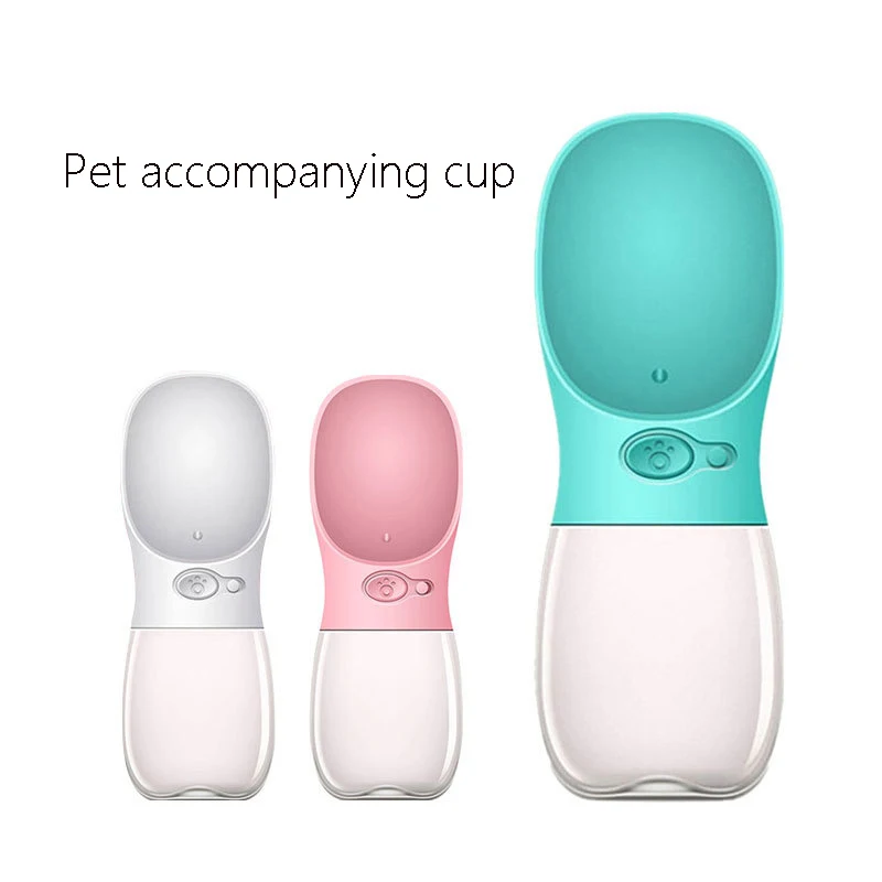 

One-click Pet Accompanying Cup Dog Out Drinking Cup Outdoor Portable Travel Water Bottle Cat Water Bottle Dog Drinking Fountain