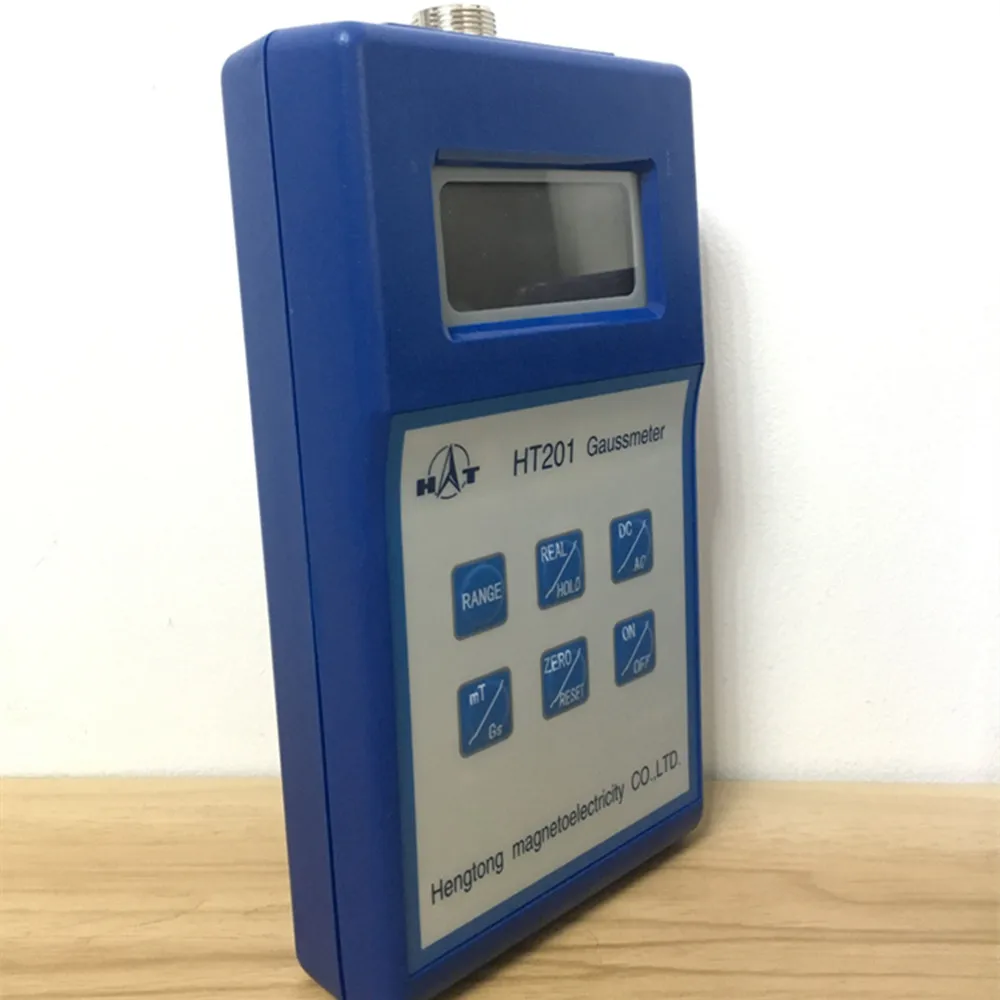 Высокоточный Цифровой Измеритель Гаусса Tesla smeter HT201Range 0-200mT-2000mT тестер флюсметр