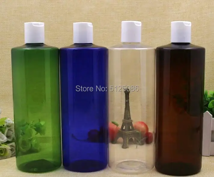 500 мл пресс крышка пустая пластиковая прозрачная Эмульсия бутылки для