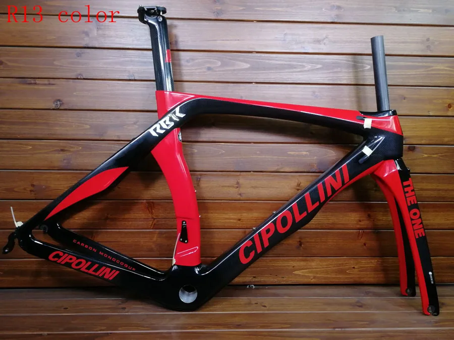 Топ Cipollini nk1k RB1K the one T1100 3k 1k углеродная рама для дорожного велосипеда гоночный набор углеродных велосипедов размер XXS XS s m l xl - Цвет: R13 color