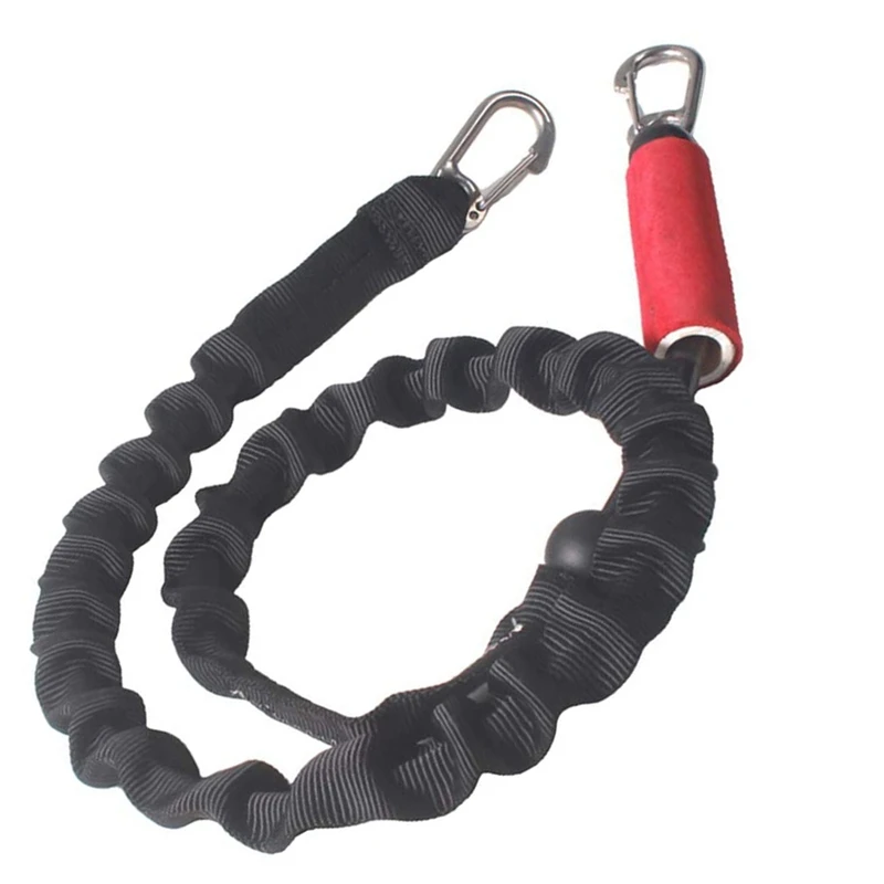

Kitesurfing Leash Kiteboarding Slider Release Kite Leash Bungee Cord 100cm for Surfing