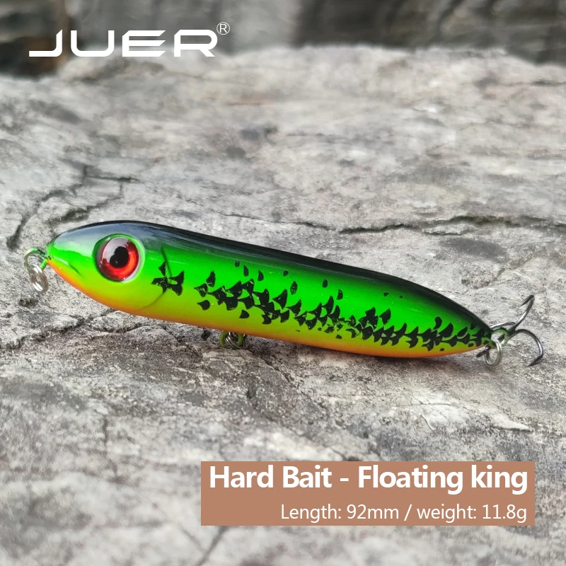 

JUER Floating Water With Steel Balls Coating Color Temptation Luminous Free Pendulum 11.8g/92mm L Free Pendulum Hard