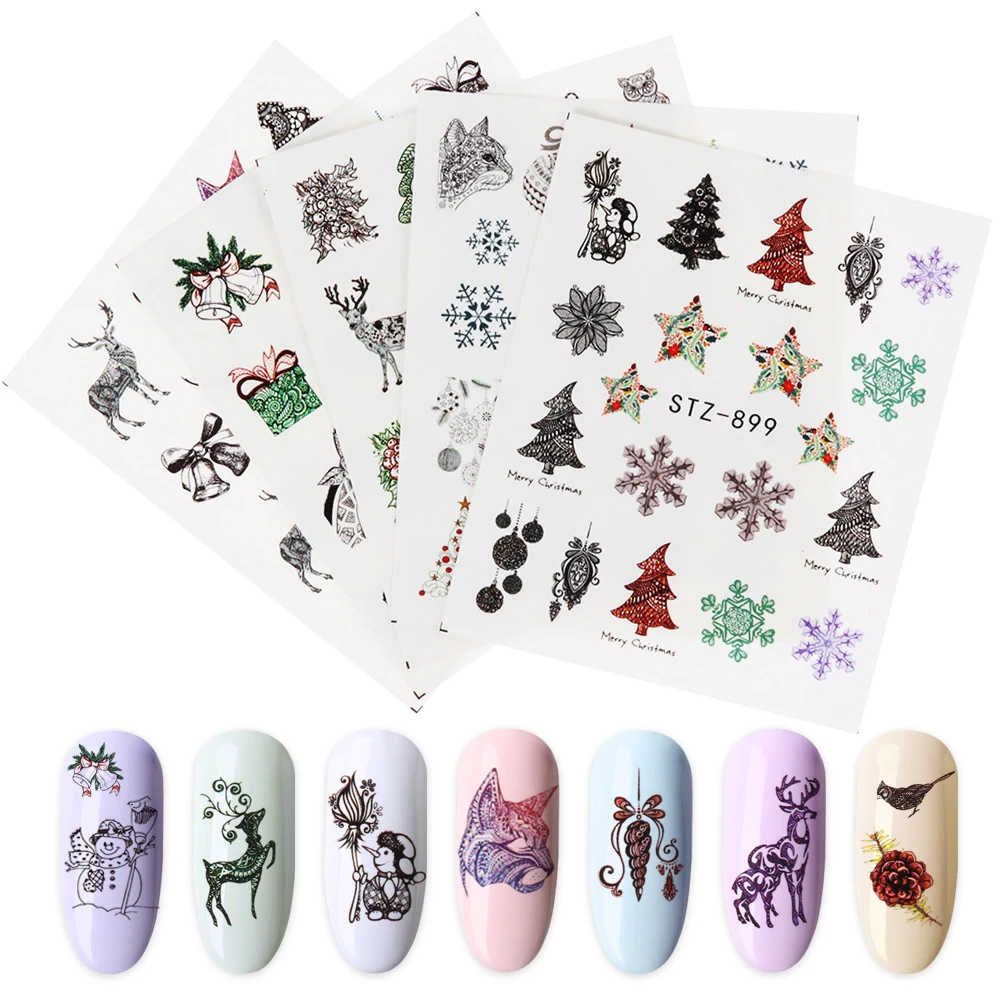 1/12 шт. разноцветные наклейки для ногтей|Стикеры и наклейки| |