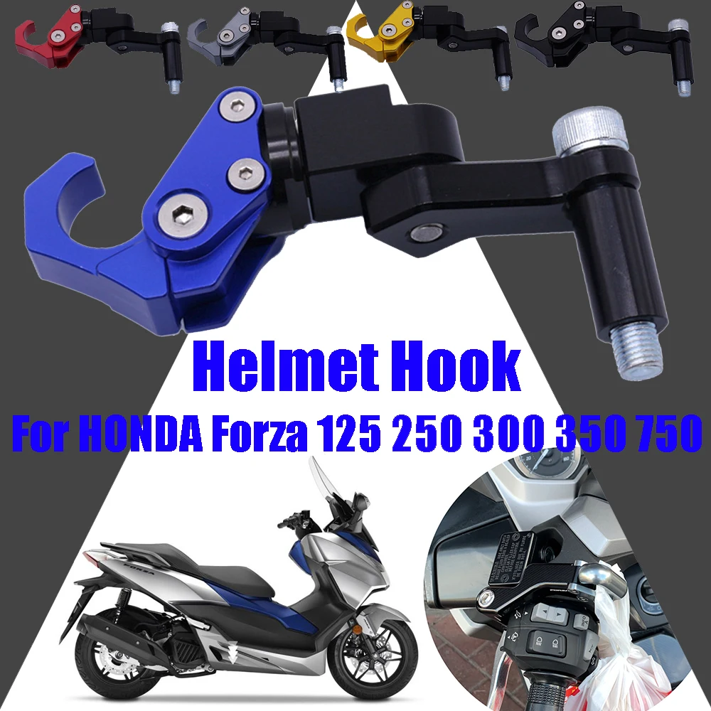 

Motorcycle Helmet Hook Crochet For HONDA Forza 125 Forza 250 Forza 300 Forza 350 Forza 750 NSS 750 Forza350 Forza750 Accessories