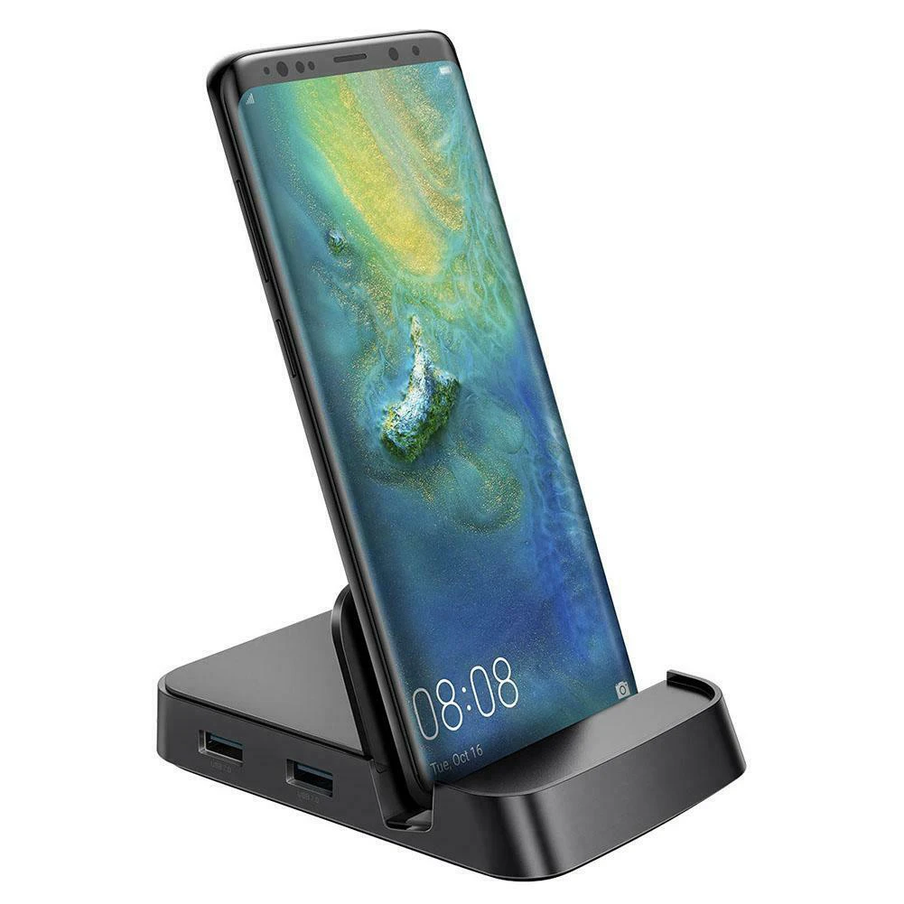 7 в 1 type C концентратор док-станция Подставка для телефона USB C к HDMI адаптер Комплект USB зарядное устройство для HUAWEI Xiaomi samsung LG мобильный телефон