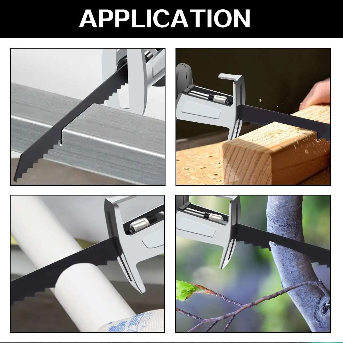 

5000RPM Cordless Reciprocating Saw Variable Speed 2x10000mAh Battery Display Electric Metal Wood Cutting Tool for Makita Battery