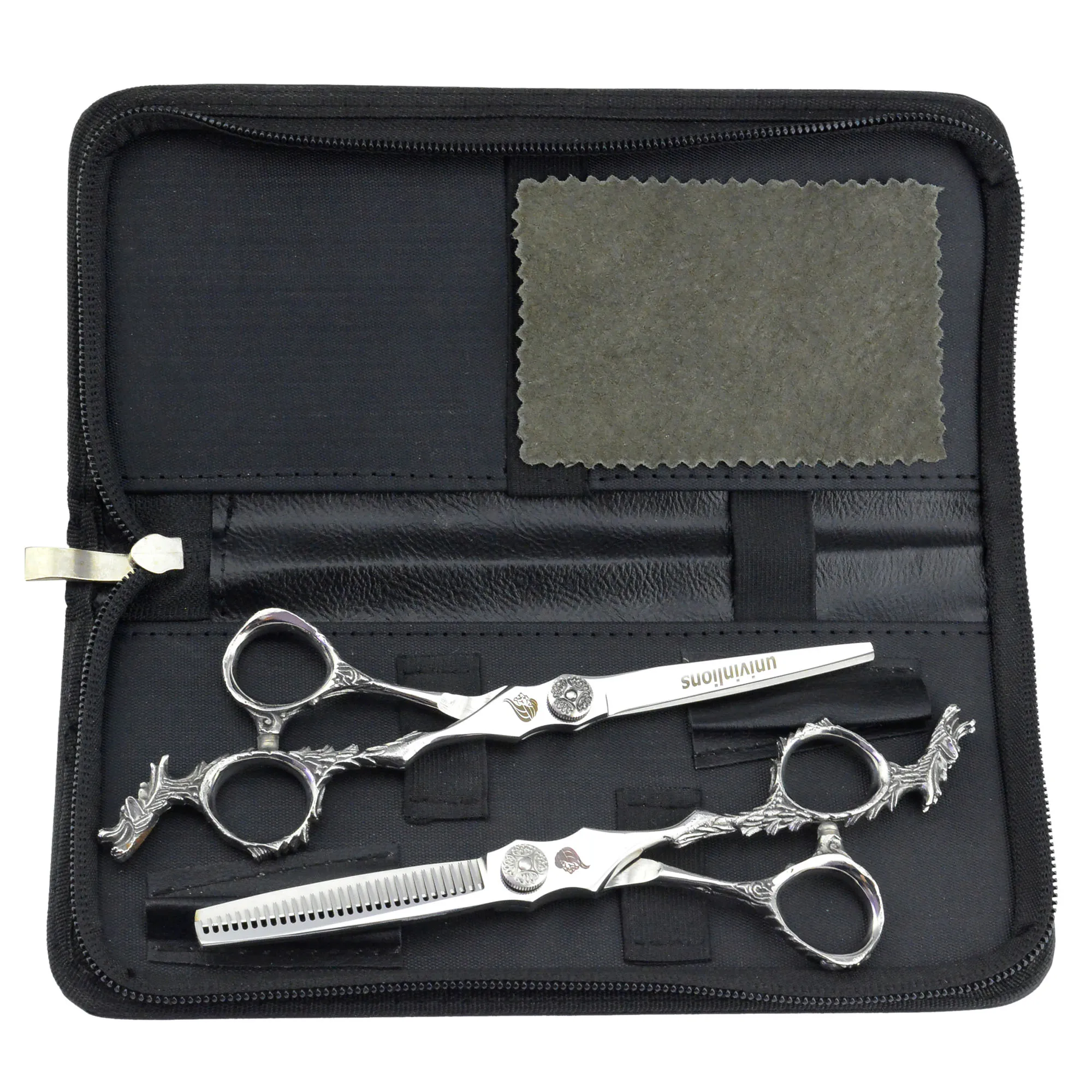 6 &quotДракон Дизайн Япония 440C парикмахерские ножницы филировочные