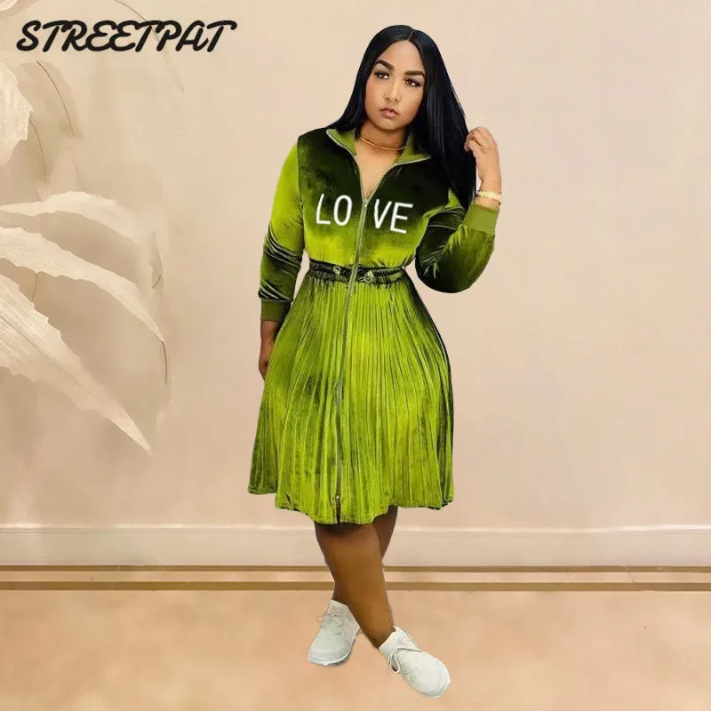 Велюровое Плиссированное Платье африканская одежда женское платье макси