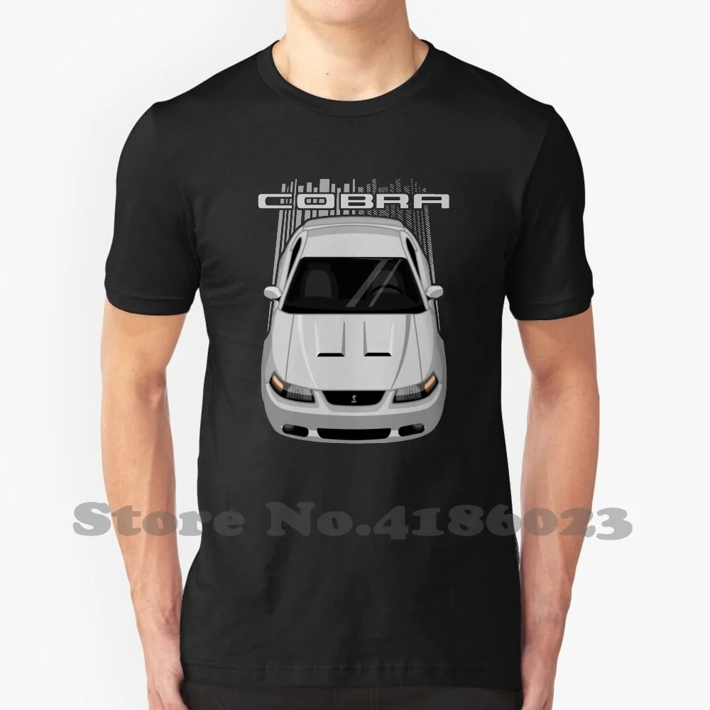 

Модная дизайнерская футболка Mustang Terminator от 2003 до 2004 серебра, новинка, новый Терминатор Mustang