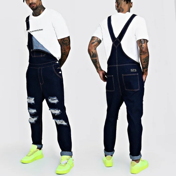 

the condole belt of fashionable man hole pants popular cowboy overalls 888
