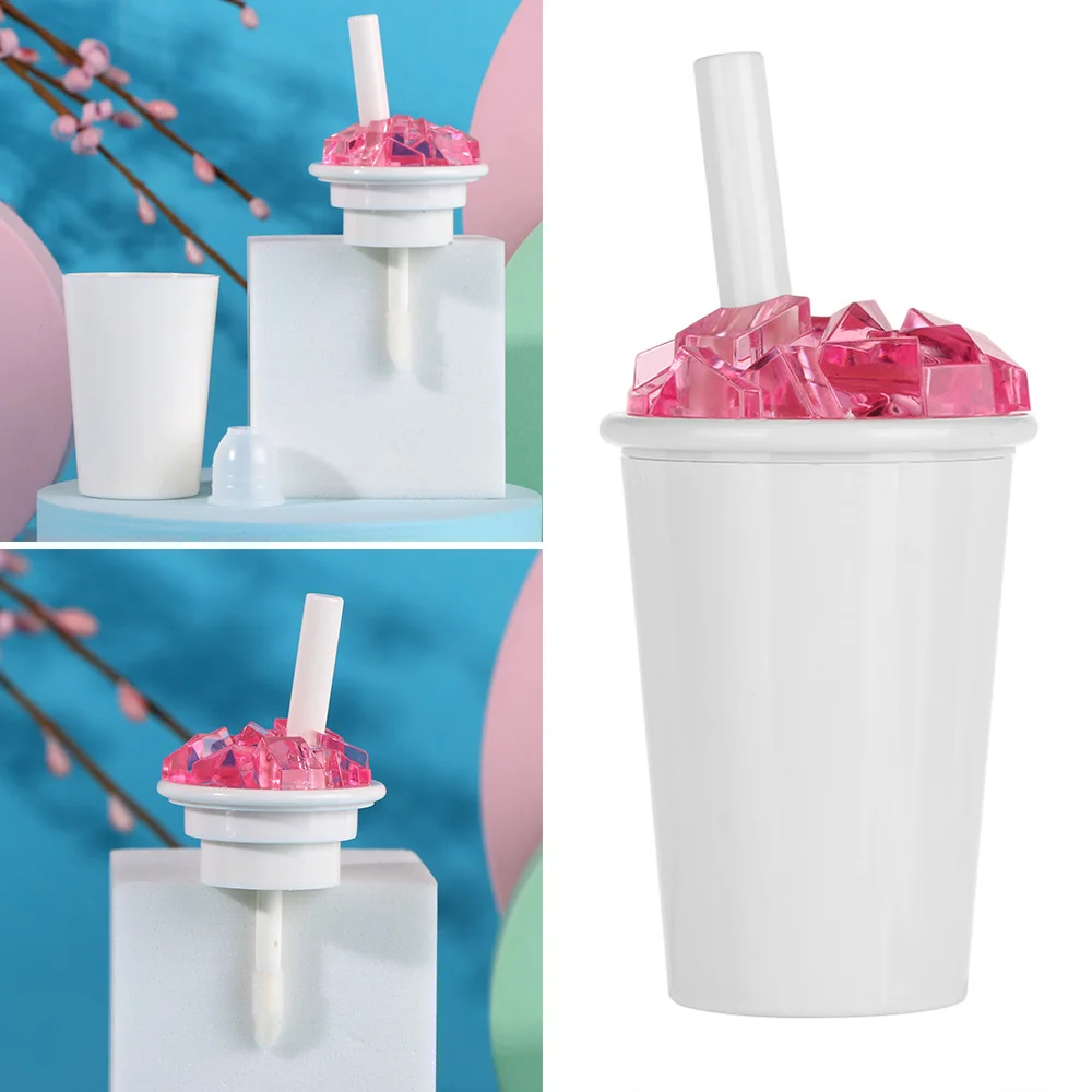 

1pc 6ml Empty Lip Gloss Bottle Lip Glaze Tubes Diy Pink White Lipgloss Tube Packaging Material Makeup Lip Glaze Container