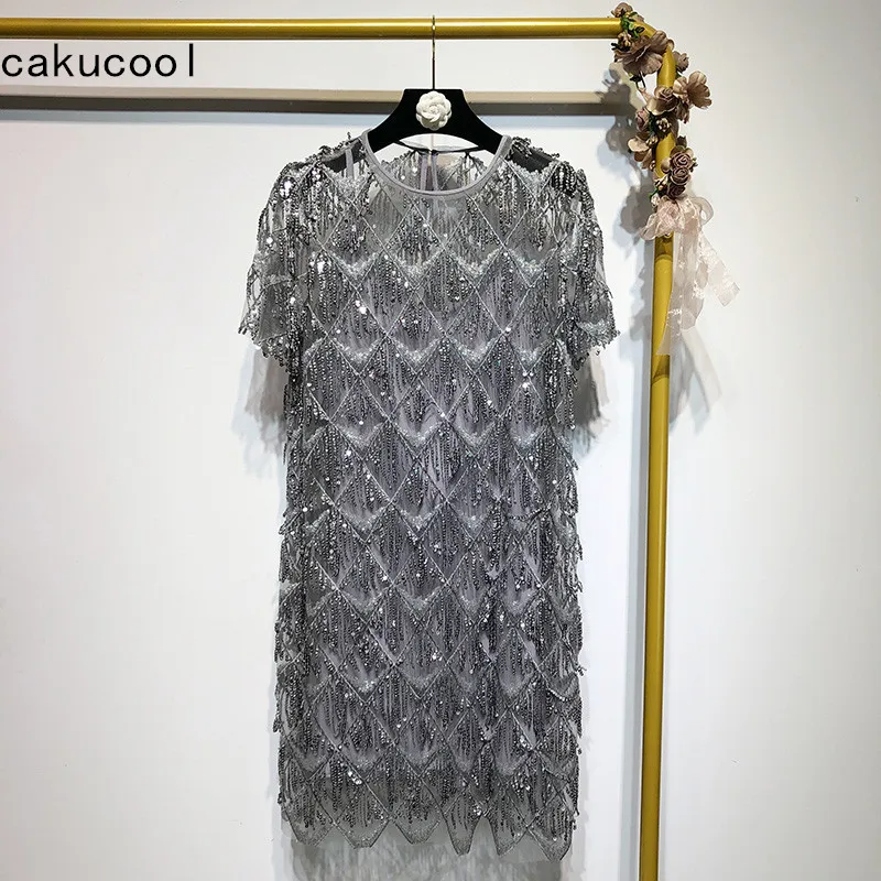 Женское платье с коротким рукавом круглым вырезом и кисточками|Женские платья| |
