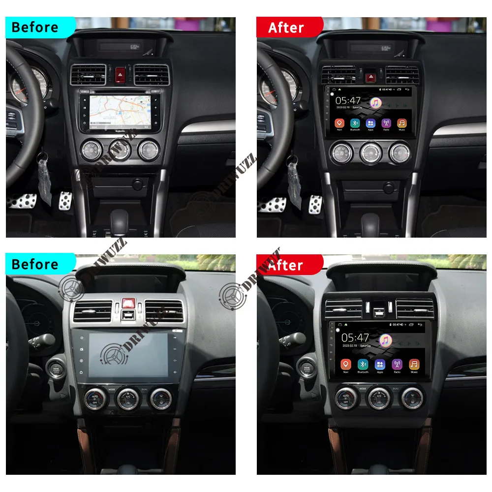 Driwuzz для Subaru Forester 2013 автомобильный Радио мультимедийный плеер 9 'ɺndroid 10 0