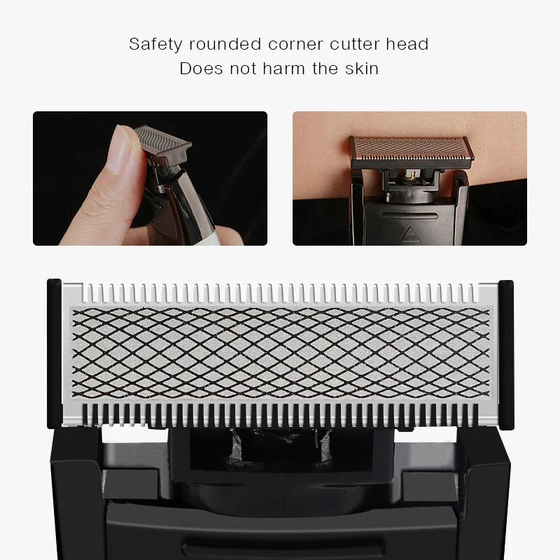 Профессиональная машинка для стрижки Kemei мужской триммер волос