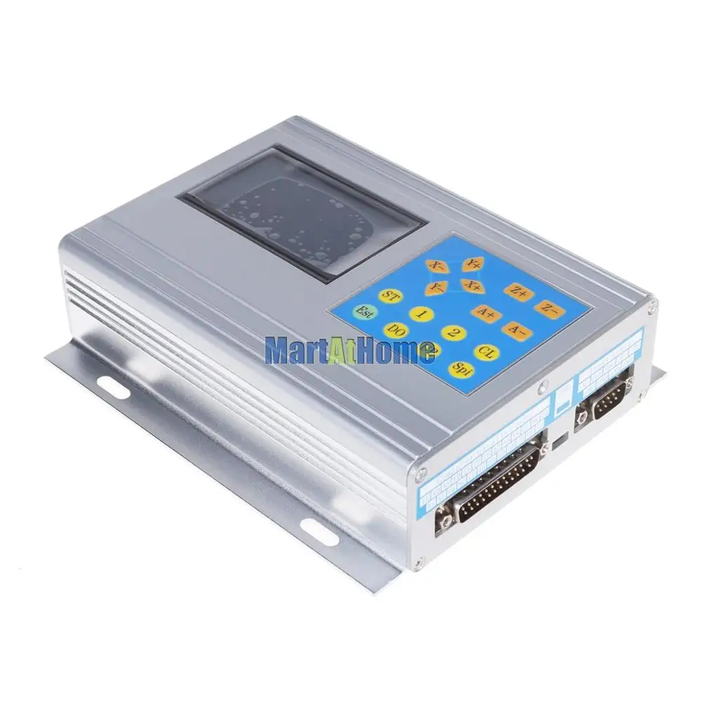 Интеллектуальный ЧПУ Маршрутизатор 3 оси TB6560 шаговый двигатель драйвер 3A с ЖК-дисплеем, панель управления и алюминиевая коробка@ SD