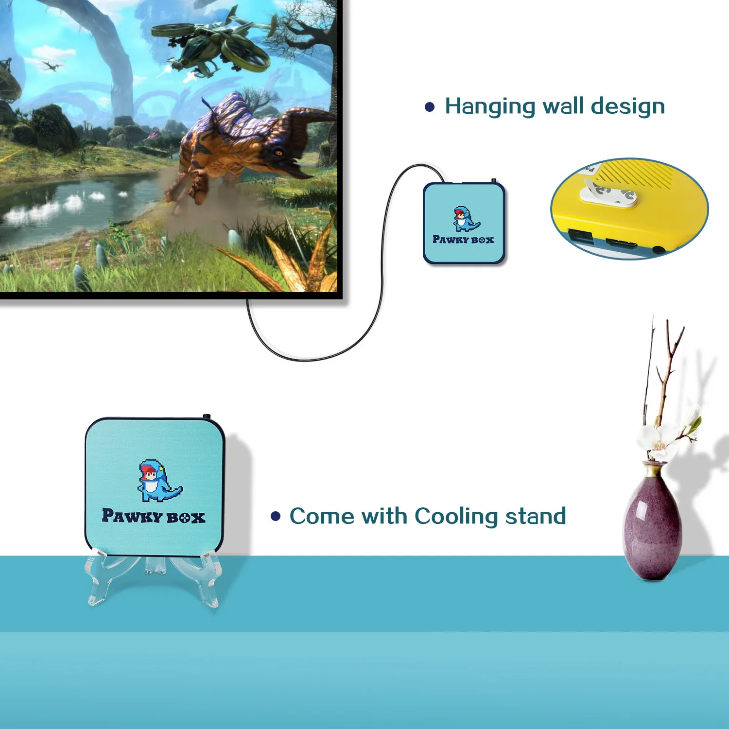 Pawky Box Game Console for PS1/DC/SEGA 50000+ Games Plug And Play Super WiFi 4K Mini TV Kid Retro Video Player | Электроника