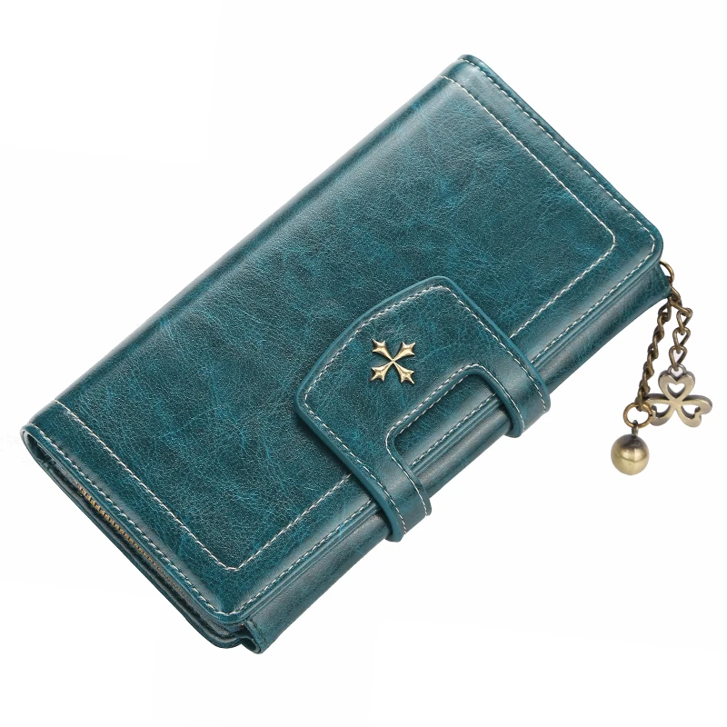 Женский кошелек Корейская версия новая длинная вместительная сумка для