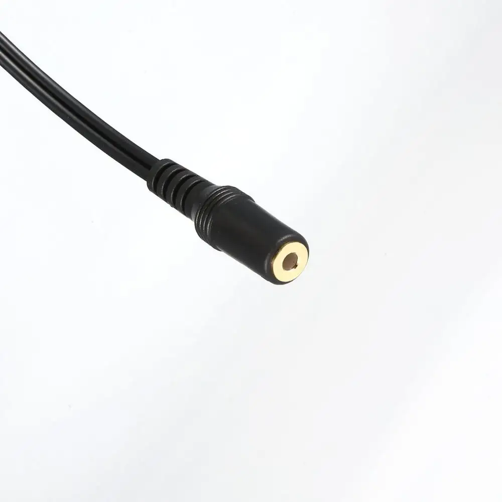 Позолоченные 3 5 мм Женский до 2 Rca Мужской стерео аудио кабель переходник линия