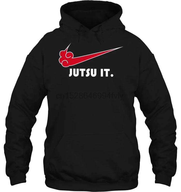 Мужская толстовка Jutsu It Akatsuki версия женская уличная одежда|Мужские толстовки и