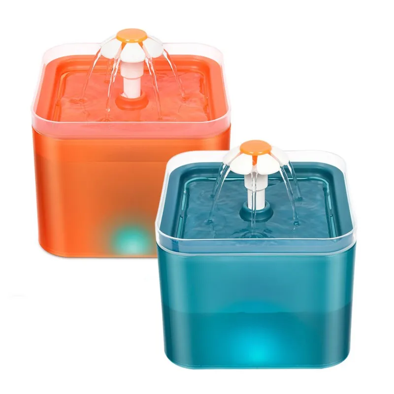 

2L Automatic Cat Water Fountain Filter USB Electric Water Dispenser Circulating Filtration Pet Drinking Fountain Cat Feeder Tool