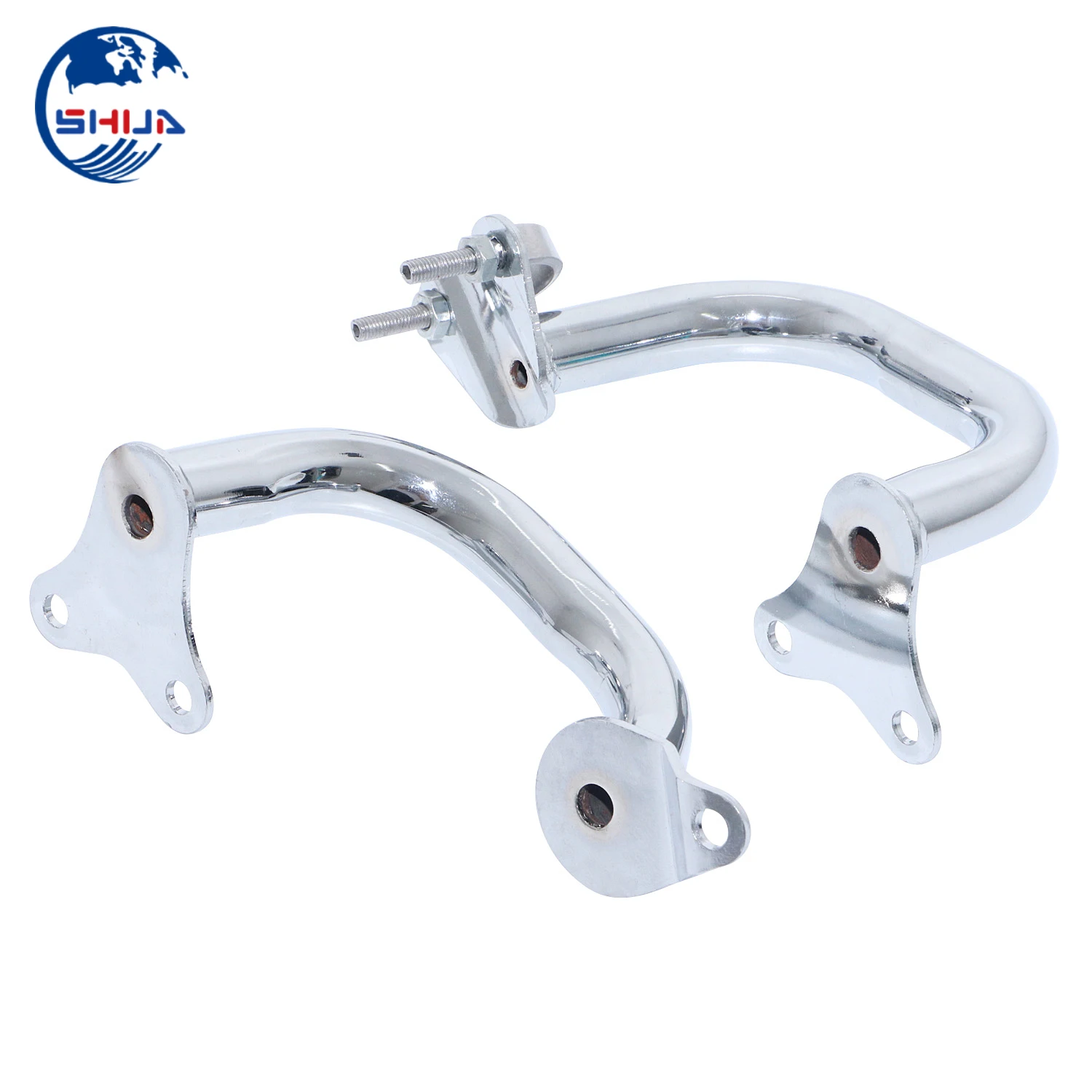 Chrome L/R Crash Bars Engine Guard Rail Motor Fence Bumper Front Side Protector For Honda Nighthawk CB750 1993 - 2011 | Автомобили и