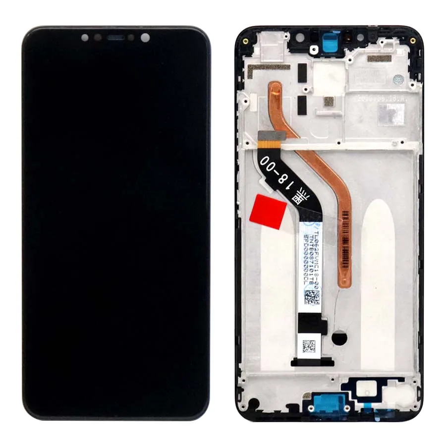 Оригинальный ЖК-дисплей + рамка для Xiaomi Pocophone F1 сенсорный экран с рамкой POCO