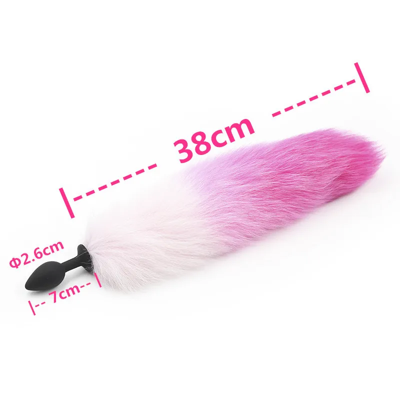 Товары для взрослых порно секс Силиконовые анальные игрушки лисий хвост