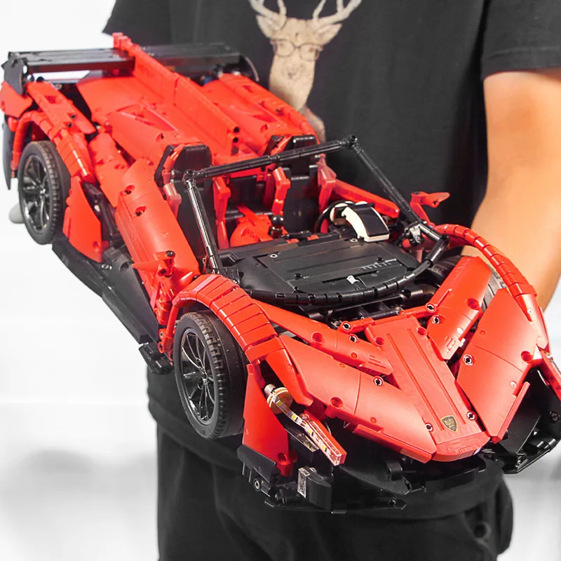 Новые Строительные блоки 2 4G RC автомобиль Roadster с электрической функцией