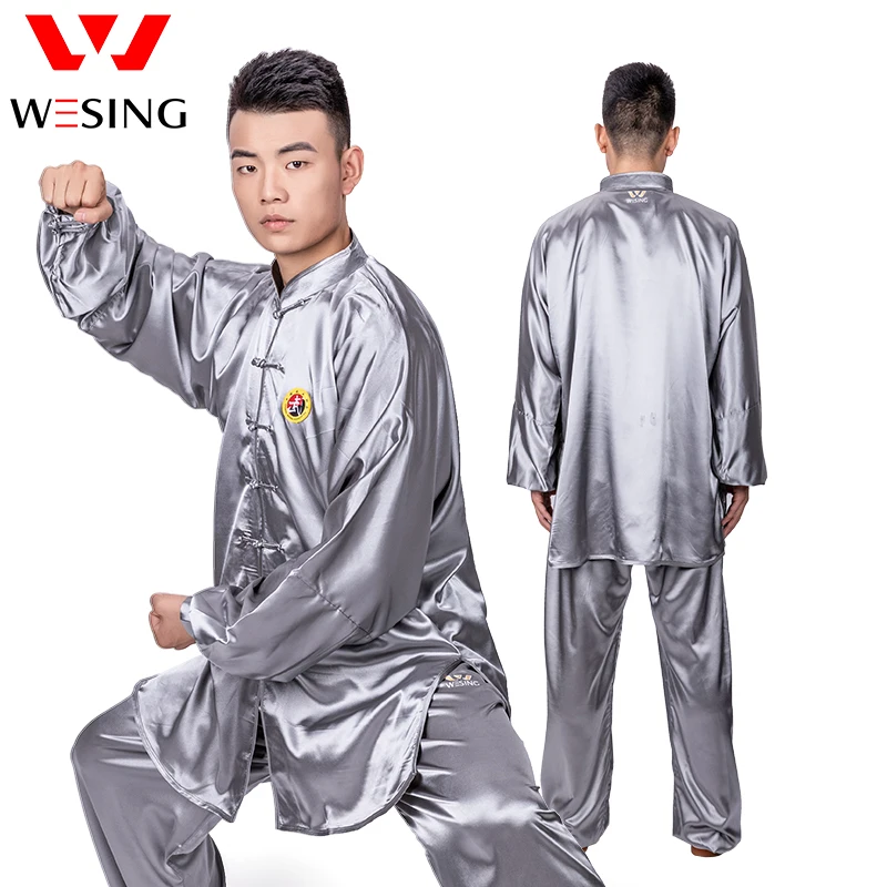 WESING форма тайцзи кунг-фу Боевые искусства шелковая одежда китайская ушу Одежда |