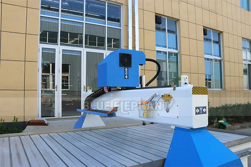 Фрезерный станок с ЧПУ Blue Elephant 1325 DSP Controllor высокоэффективный 3 осевой для твердой